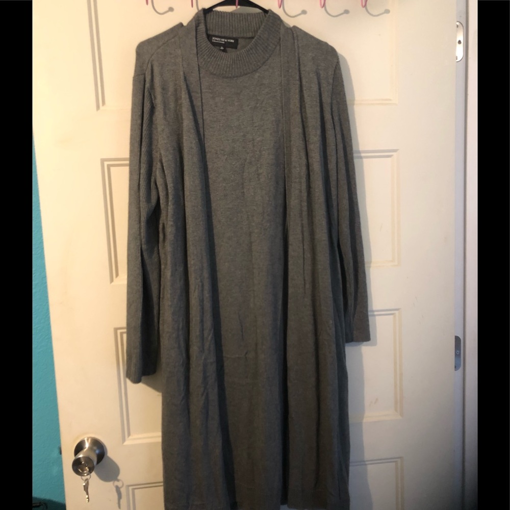 Jones New York Sweater one pc dress